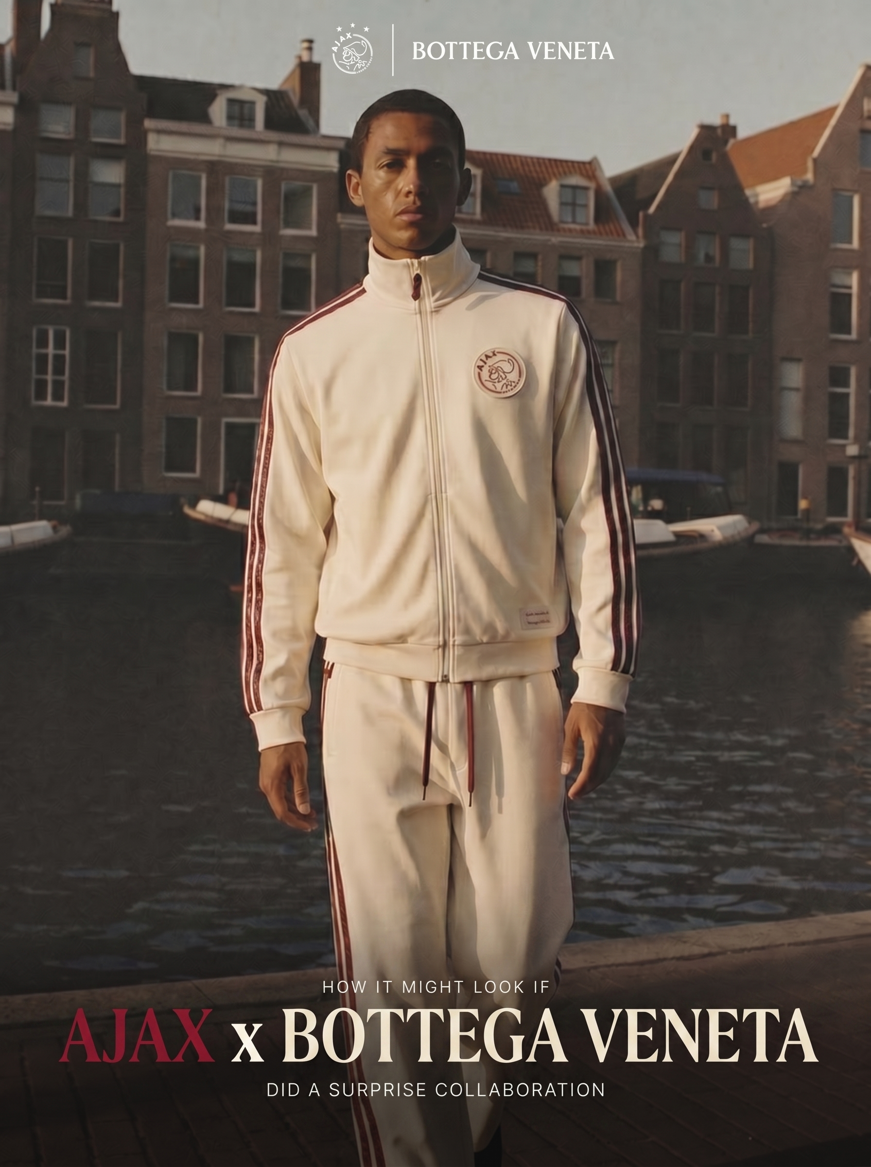 Ajax x Bottega Veneta model